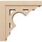 Ekena Millwork 8"W x 32"D x 32"H Thin Sheridan Rough Cedar Woodgrain TimberThane Corbel, Primed Tan CORUR08X32X32SHERCPR - alternate 5